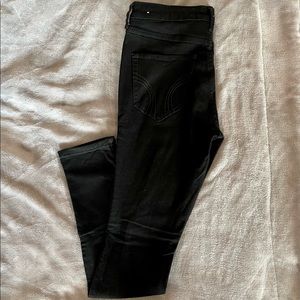 Hollister High Rise Super Skinny Black Jeans Size 9R
